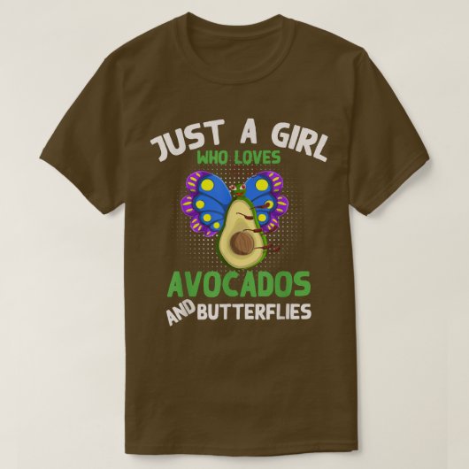 Tierinsekten nur ein Mädchen, das Avocados und B L T-Shirt (Design vorne)