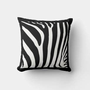 Tierinstinkte (Zebra) 2-seitige Muster Kissen