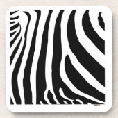 Tierinstinkte (Zebra) Muster Getränkeuntersetzer (Vorderseite)