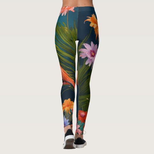 Tierinstinktive T-Shirts Leggings (Rückseite)