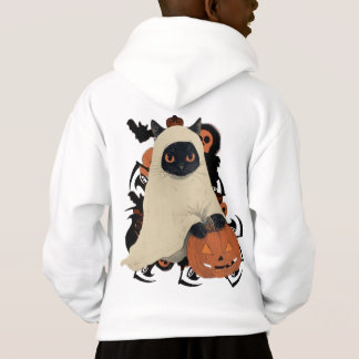 Tierisch gutes Halloween-Sweatshirt für Kinder & J Hoodie