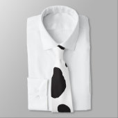 Tierische Aufschrift (Kuhdruck), Kuhstropfen - Sch Krawatte (Gebunden)