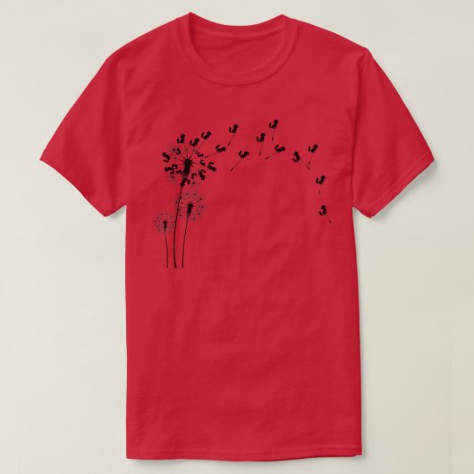 Tierische Blume T-Shirt (Design vorne)