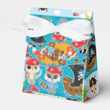 Tierische Crew Party Pirate Favor Box