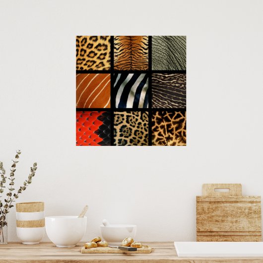 Tierische Drucke - 1 (Küche)