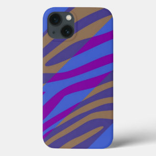 Tierische Druckhaut Zebra Retro Farbiges Muster 11 Case-Mate iPhone Hülle