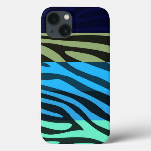 Tierische Druckhaut Zebra Retro farbiges Muster 6 Case-Mate iPhone Hülle