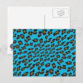 Tierische Druckpostkarte Postkarte (Vorne/Hinten)