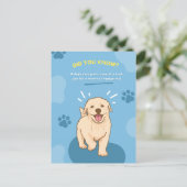 Tierische Fun-Fakten Postkarten (Stehend Vorderseite)