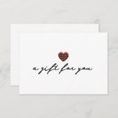 Tierische Herzerkrankungsbescheinigung Einladung (Vorne/Hinten)