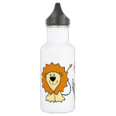 Tierische Illustrationen individuelle Name Wasserf Trinkflasche (Links)
