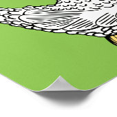 Tierische Illustrationen Kinderposter für Sonderte Poster (Ecke)