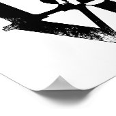 Tierische Liebe Pfow Print Poster (Ecke)