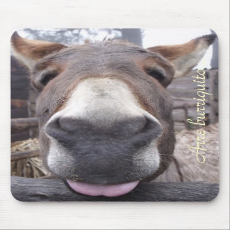 Tierische Linie - burriquito Arre… Mousepad