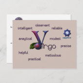 Tierische Merkmale nach der Karte (Vorne/Hinten)