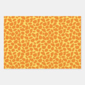 Tierische Muster Wilder Tiere Geburtstag Geschenkpapier Set (Vorderseite 2)