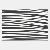 Tierische Muster Wilder Tiere Geburtstag Geschenkpapier Set (Vorderseite 3)