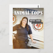 Tierische Polizisten Phoenix: Ruthie Post Card Postkarte (Vorne/Hinten)