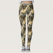 Tierische Printmedien Frauen Leggings (Vorderseite)