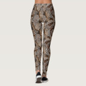 Tierische Printmedien Frauen Leggings (Rückseite)