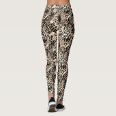 Tierische Printmedien Frauen Leggings (Rückseite)