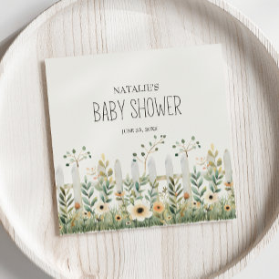 Tierische Windeln für Baby-Party "Kleine Farm" Serviette