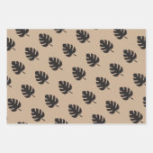 Tierische Zebra-Umhüllungspapier flache Blätter 3 (Vorderseite 2)