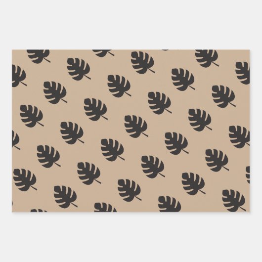 Tierische Zebra-Umhüllungspapier flache Blätter 3 (Vorderseite 2)