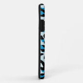 Tierischer blauer Kasten des Case-Mate iPhone Hülle (Hinten/Rechts)