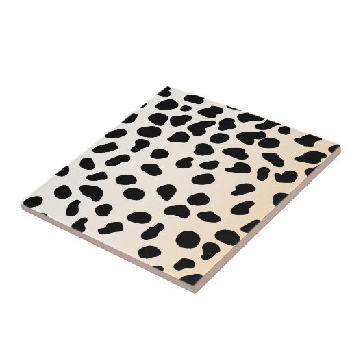 Tierischer Leopard print Fliese (Seite)