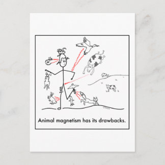 Tierischer Magnetismus: Postkarten