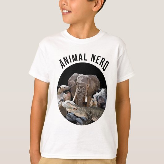 tierischer Nerd T-Shirt (Vorderseite)
