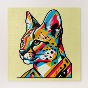 Tierischer Pop Art 600 Stück Puzzle