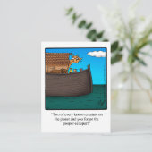 tierischer Spaß Postkarte "Spectickles" (Stehend Vorderseite)