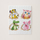  Tierischer Spaß Puzzle (Vertikal)