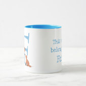 Tierisches ABC F für die Tasse von Fuchs (Zentrum)