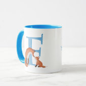 Tierisches ABC F für die Tasse von Fuchs (Vorderseite Links)