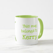 Tierisches ABC K ist für koala Tasse bestimmt. (VorderseiteRechts)