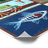 Tierisches ABC-Poster Poster (Ecke)