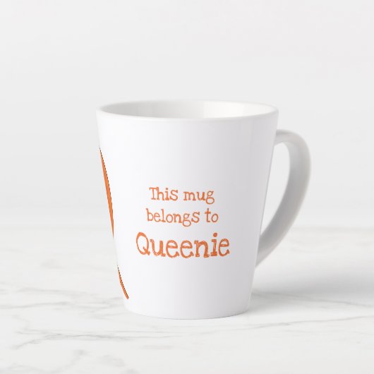 Tierisches ABC Q ist für die Tasse von Puppen-Latt (Rechte Ecke)