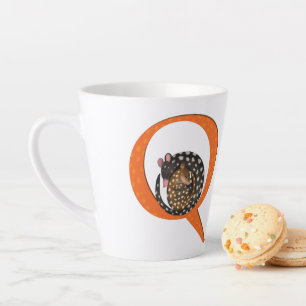 Tierisches ABC Q ist für die Tasse von Puppen-Latt
