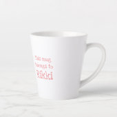 Tierisches ABC R ist zur Behandlung der latten Rhi Milchtasse (Rechts)