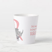 Tierisches ABC R ist zur Behandlung der latten Rhi Milchtasse (Vorderseite)