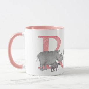 Tierisches ABC R ist zur Tasse von Rhino geeignet.