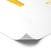 Tierisches ABC-System ist für den Druckauftrag gee Poster (Ecke)