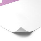 Tierisches ABC X ist für den Druckdruck geeignet Poster (Ecke)