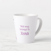 Tierisches ABC X ist zur xerus-Tasse geeignet Milchtasse (Rechte Ecke)