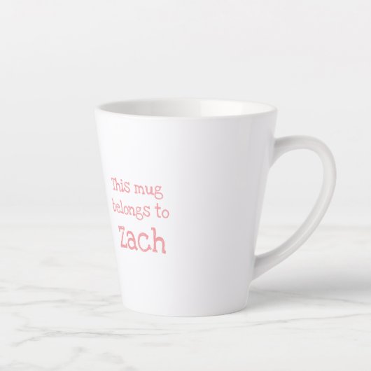 Tierisches ABC Z zur Behandlung der zebra latten T Milchtasse (Rechts)