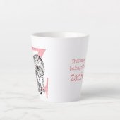 Tierisches ABC Z zur Behandlung der zebra latten T Milchtasse (Vorderseite)