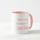 Tierisches ABC zur Tasse von Geparden (VorderseiteRechts)